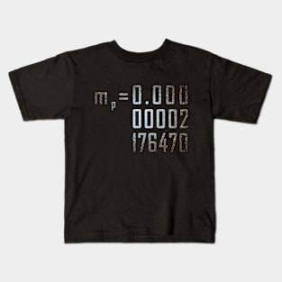 Planck mass Kids T-Shirt